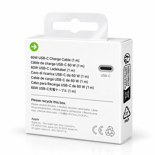 Apple originele USB-C-naar-USB-C-kabel – 1 m