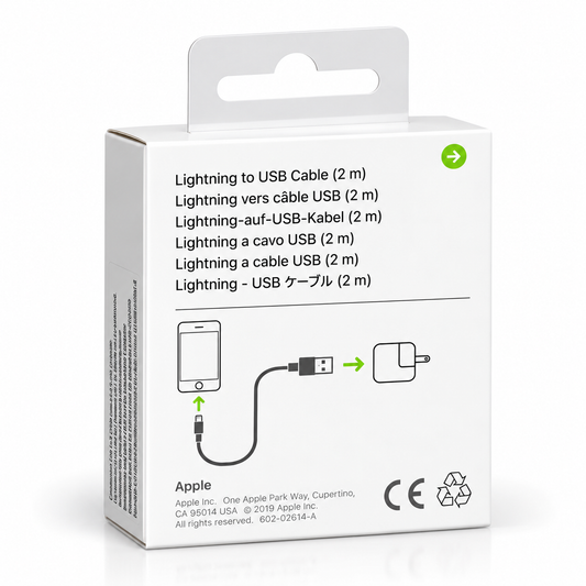 Apple originele USB-A-naar-Lightning-kabel – 2 m