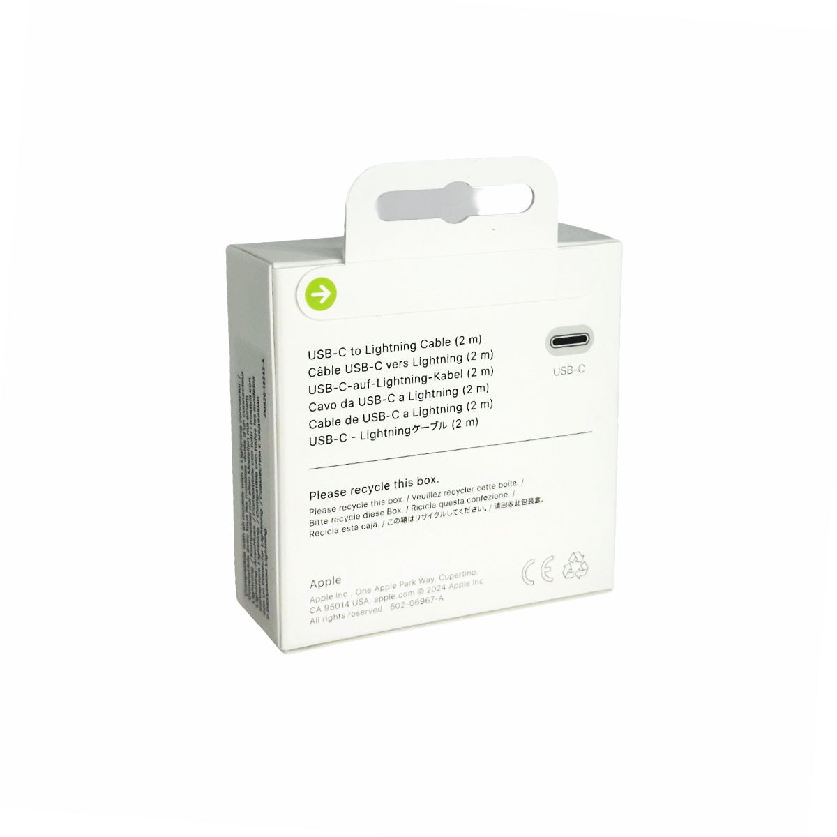 Apple Originele USB-C Naar Lightning Kabel - 2M