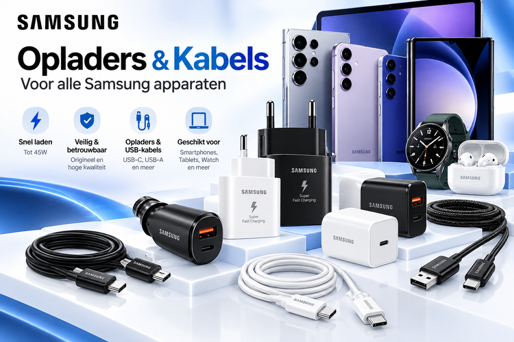 Samsung Opladers & Kabels