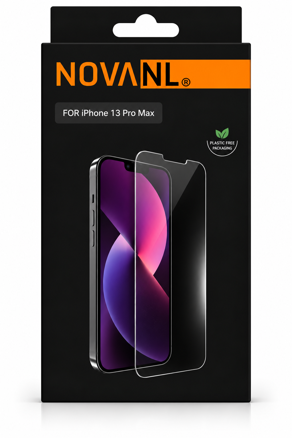 NOVANL Tempered Glass Screenprotector – iPhone 13 Pro Max – Case Friendly