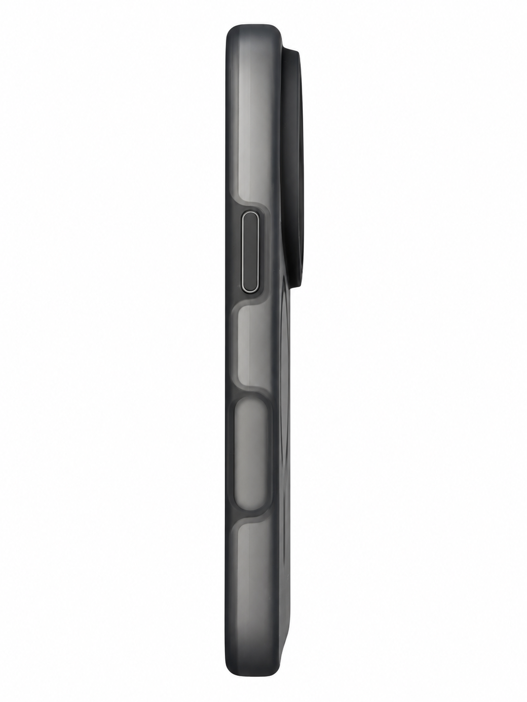 Screen Armor MagAir Case – MagSafe Hoesje voor iPhone 17 / 18 Pro  – Zwart Transparant