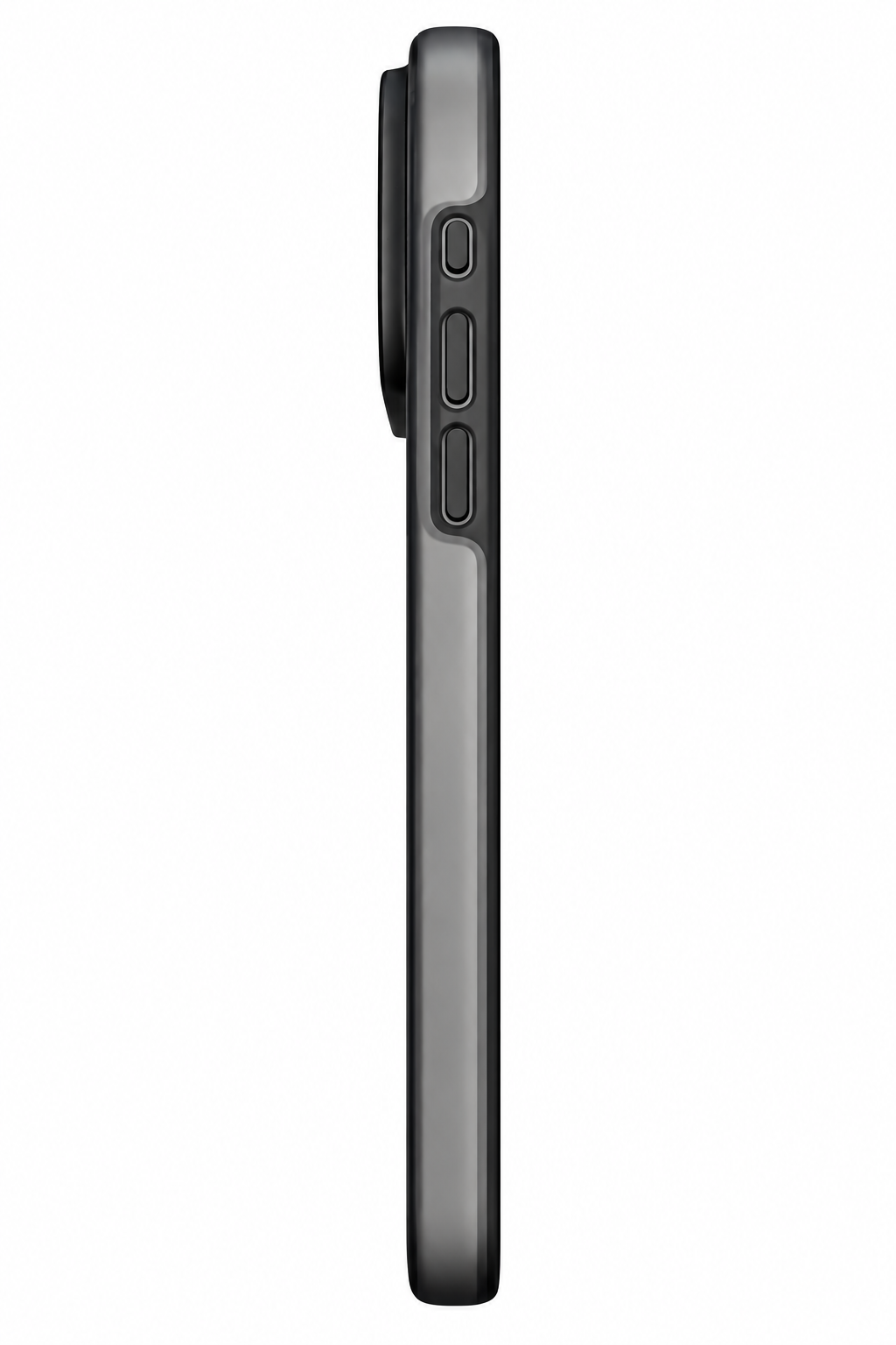 Screen Armor MagAir Case – MagSafe Hoesje voor iPhone 17 / 18 Pro  – Zwart Transparant