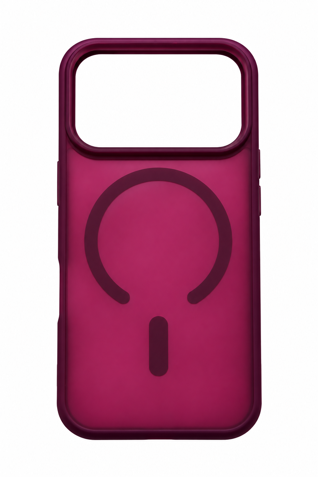 Achterzijde van paars Screen Armor MagAir-hoesje met magnetische ring