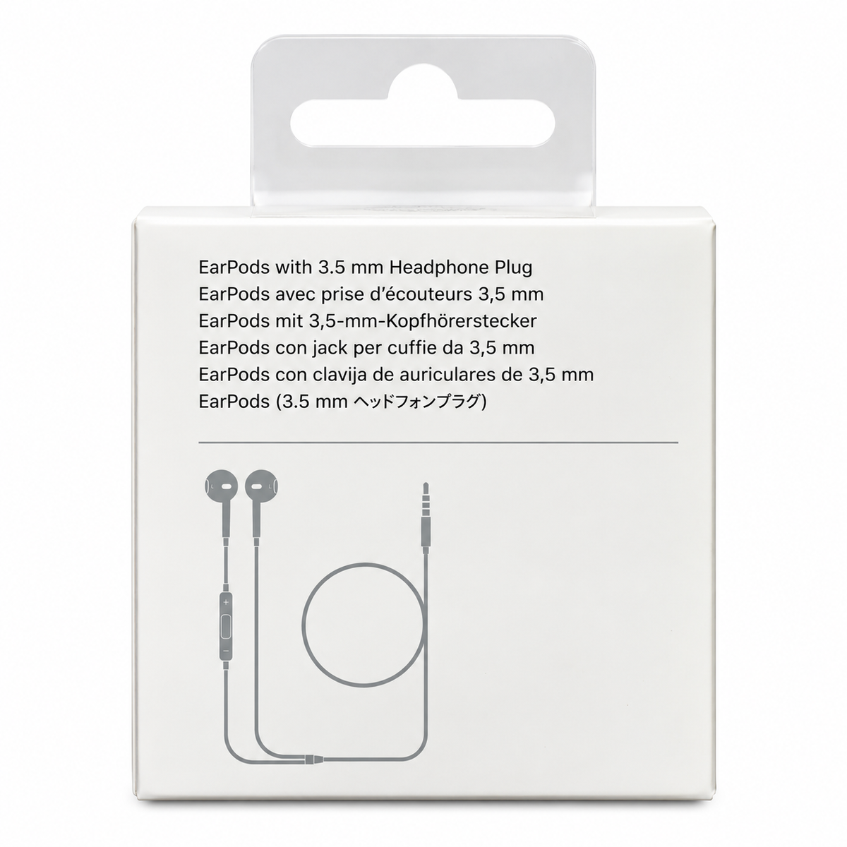 Apple EarPods met 3,5 mm Koptelefoonstekker – Origineel – Wit