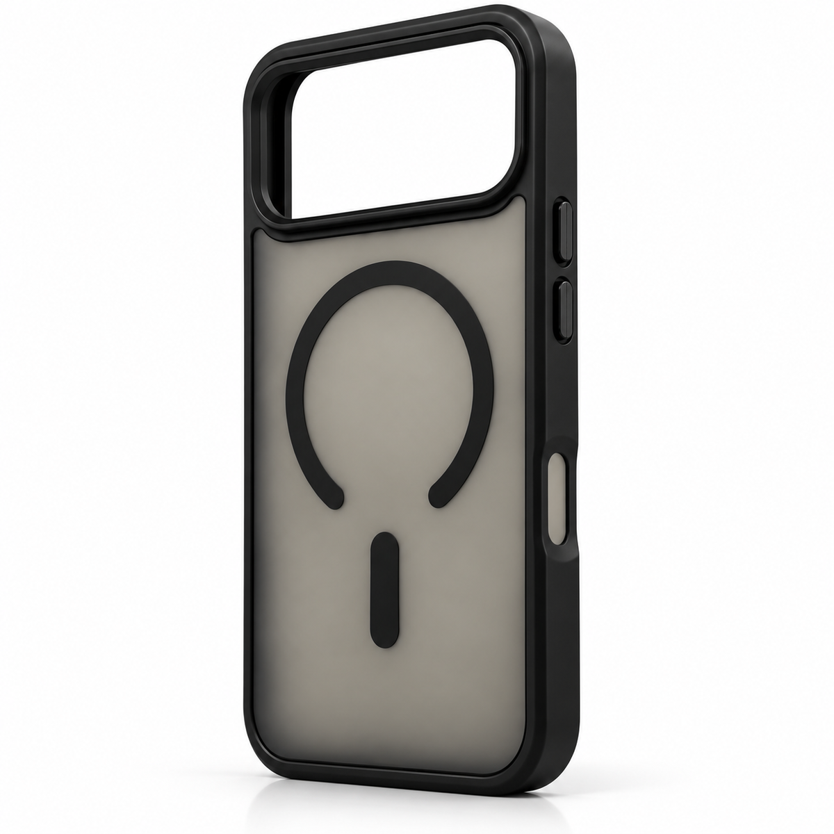 Screen Armor MagAir Case – MagSafe Hoesje voor iPhone 17 / 18 Pro Max – Zwart Transparant