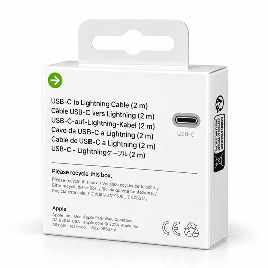 Apple originele USB-C-naar-Lightning-kabel – 2 m