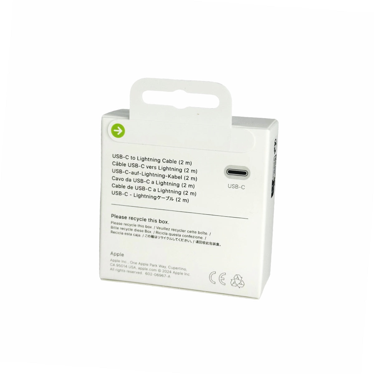 Apple Originele USB-C Naar Lightning Kabel - 2M