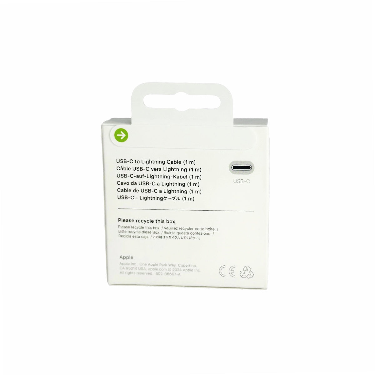 Apple Originele USB-C Naar Lightning Kabel - 1M