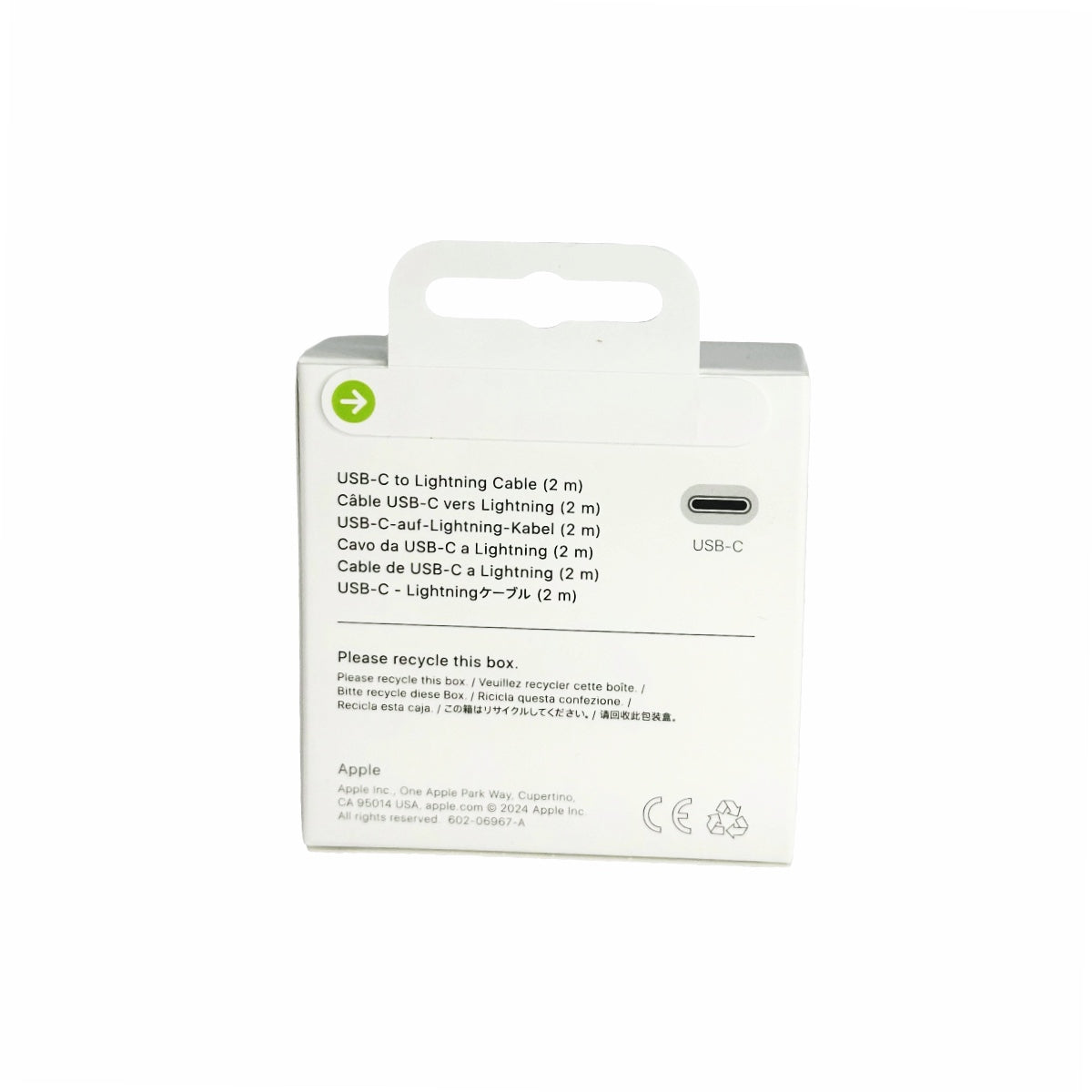 Apple Originele USB-C Naar Lightning Kabel - 2M